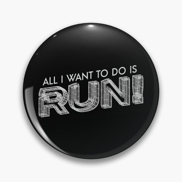 Item preview, All I Want To Do Is Run designed and sold by WolfSpiritCo.