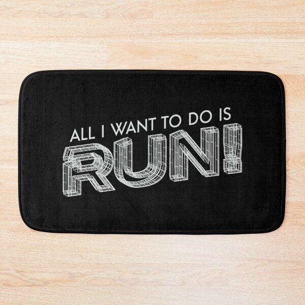 Item preview, All I Want To Do Is Run designed and sold by WolfSpiritCo.