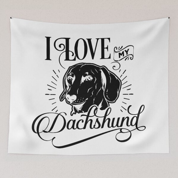 Item preview,   I Love My Dachshund-Dachshund mom designed and sold by shivani21061993.