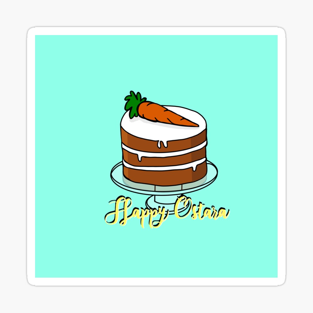 Carrot Cake Slice Stock Illustration - Download Image Now - Cake, Plate,  Slice of Food - iStock