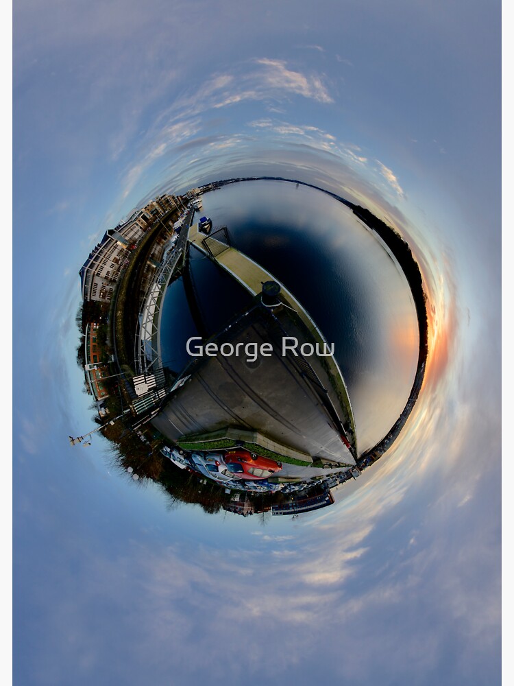 Foyle Marina at Dawn, Stereographic by VeryIreland