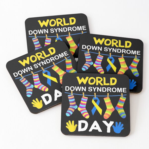 Item preview, World Down Syndrome Day Awareness Socks Down Right Kids designed and sold by trathai1012.
