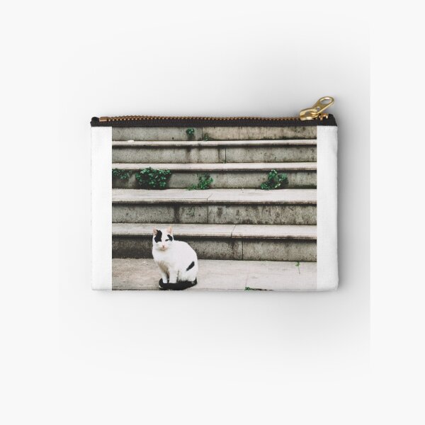 Item preview, Warm day in Istanbul Turkey Cat Kitty stairs designed and sold by Nina Lybimova.