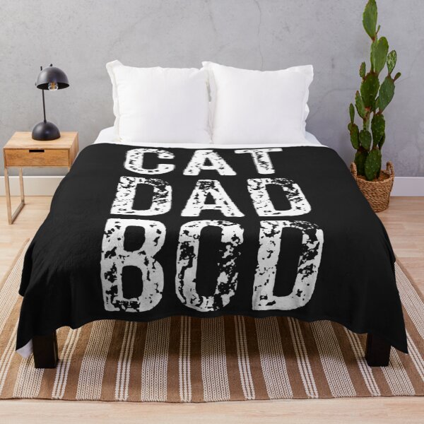 Item preview, Funny Cat Dad Bod Pet Owner Fitness Gym Gift designed and sold by RachaelAndrew.