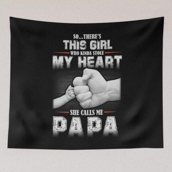 Item preview, This Girl Who Stole My Heart She Calls Me Papa designed and sold by trathai1012.