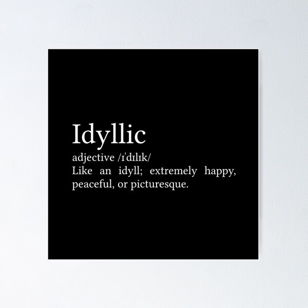 Item preview, Idyllic Definition designed and sold by Jamila Benito.