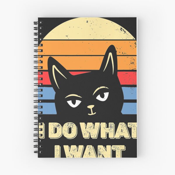 Item preview, Cat I Do What I Want Vintage Retro designed and sold by RachaelAndrew.