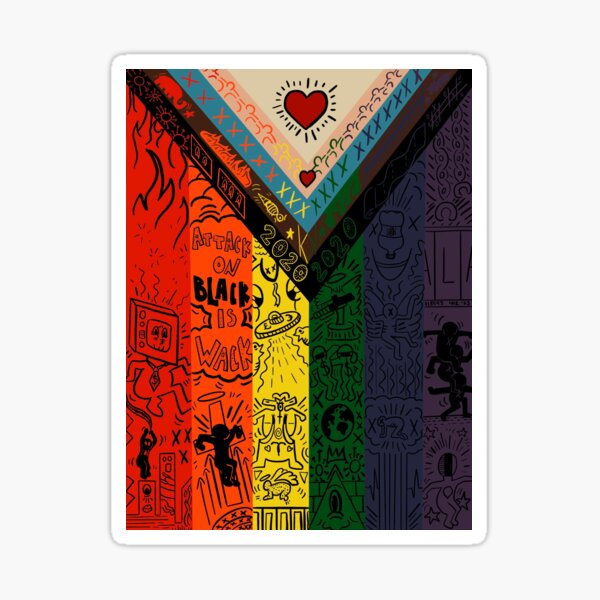 Item preview, 2020 pride designed and sold by katieedraws.