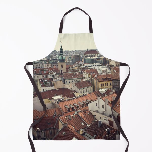 Item preview, City roofs, town nature view designed and sold by TravelDrone.