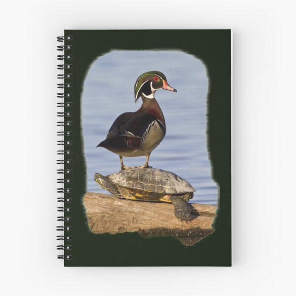 Item preview, DUCK STANDING ON TURTLE designed and sold by THE AMERICAN TEEVANGELIST.