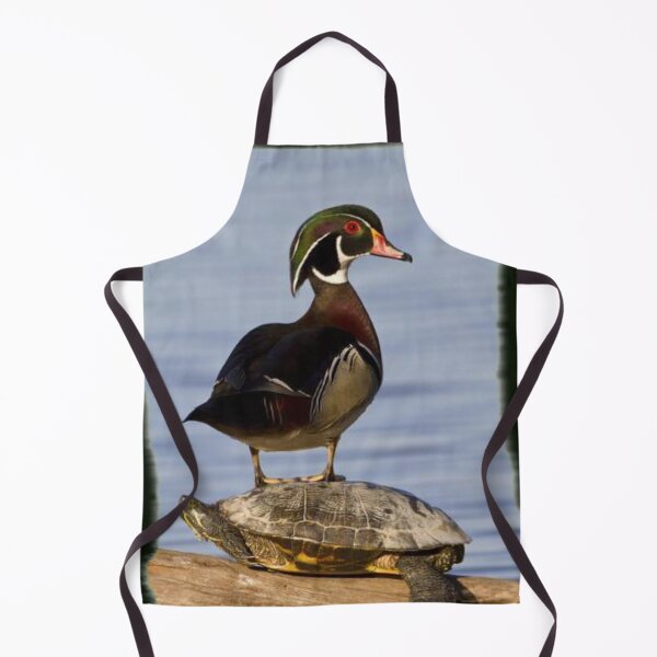 Item preview, DUCK STANDING ON TURTLE designed and sold by THE AMERICAN TEEVANGELIST.