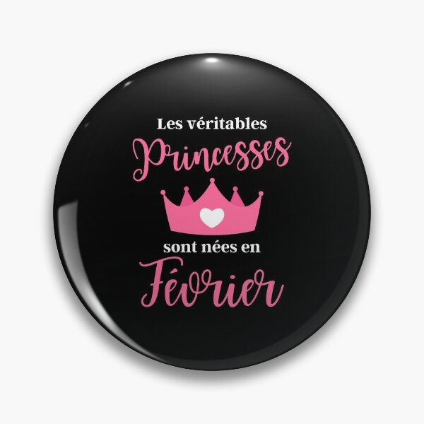 Item preview, Real princesses are born in February designed and sold by TeeJfm.