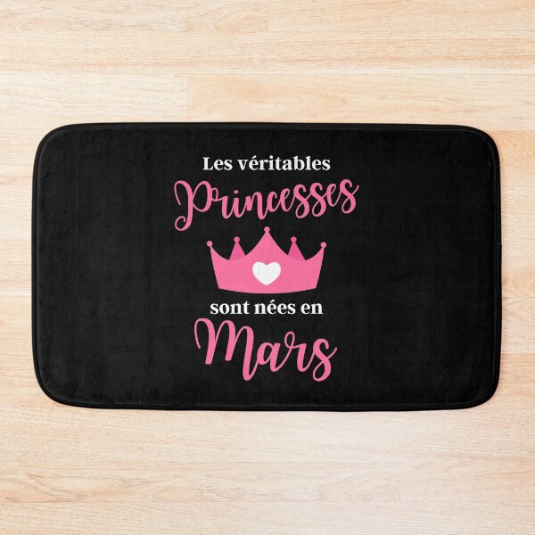 Item preview, Real princesses are born in March designed and sold by TeeJfm.