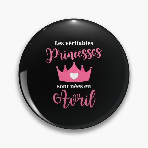 Item preview, Real princesses are born in April designed and sold by TeeJfm.