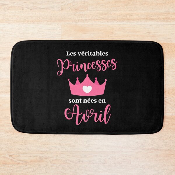 Item preview, Real princesses are born in April designed and sold by TeeJfm.