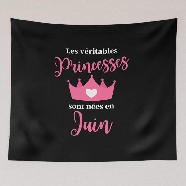 Item preview, Real princesses are born in June designed and sold by TeeJfm.