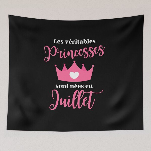 Item preview, Real princesses are born in July designed and sold by TeeJfm.