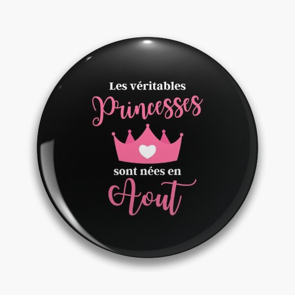 Item preview, Real princesses are born in August designed and sold by TeeJfm.