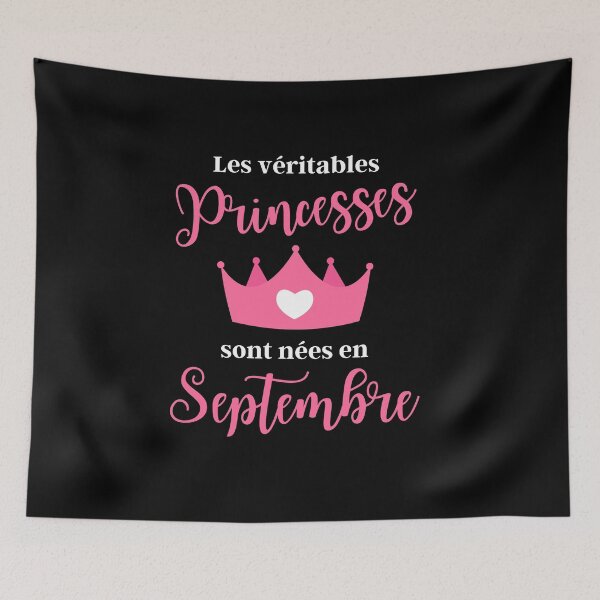 Item preview, Real princesses are born in September designed and sold by TeeJfm.