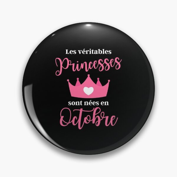 Item preview, Real princesses are born in October designed and sold by TeeJfm.