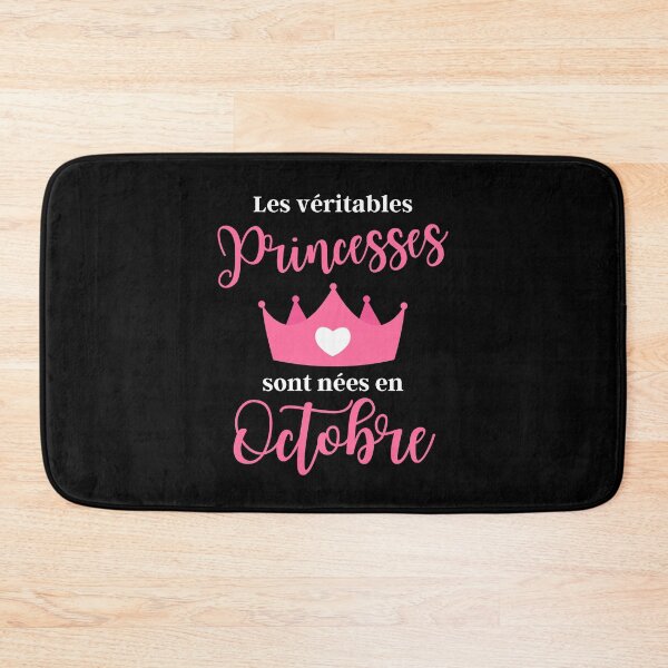 Item preview, Real princesses are born in October designed and sold by TeeJfm.