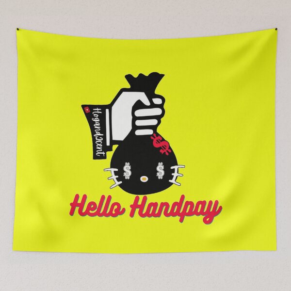 Item preview, Hello Handpay (light colors) designed and sold by Hogand2cent.