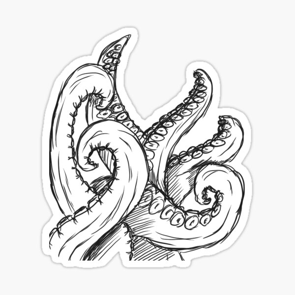 ten tickles Sticker