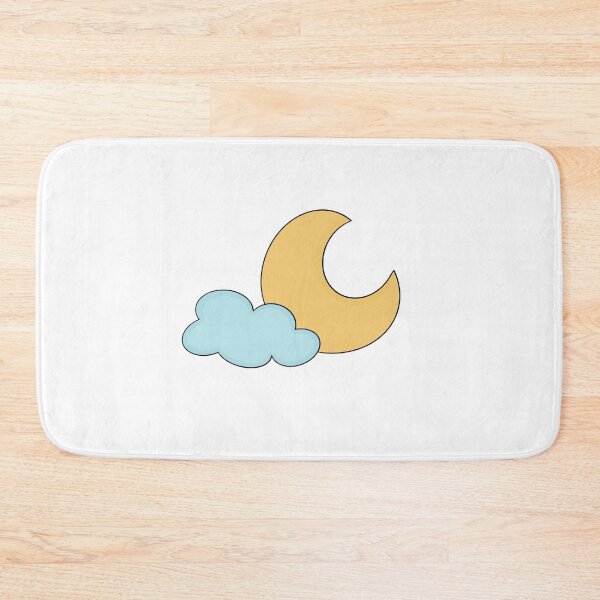 Item preview, Cloud & Moon designed and sold by KewtDesigns.