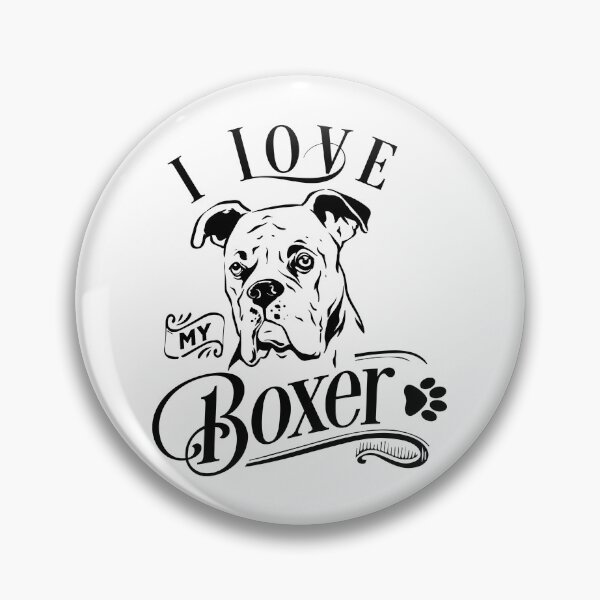 Item preview, I Love My  Boxer-Boxer Lover  designed and sold by shivani21061993.