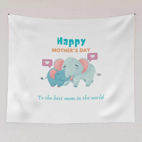 Item preview, To the best mum in the world happy mother's day designed and sold by H2O-Shop.