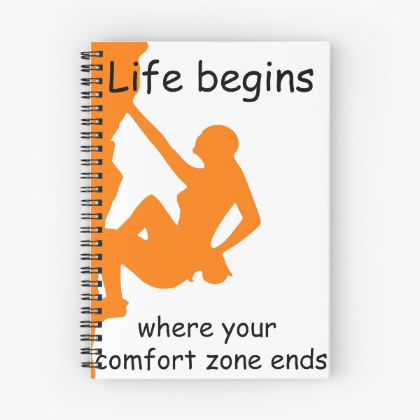 Item preview, Life Begins Where Your Comfort Zone Ends designed and sold by Tramontane Designs.