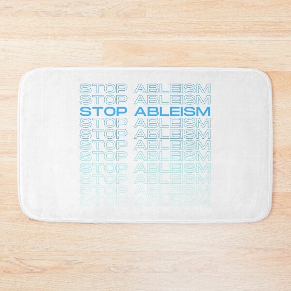 Item preview, Stop Ableism Support Autistics Autistic Pride designed and sold by Nathalie Aynié.