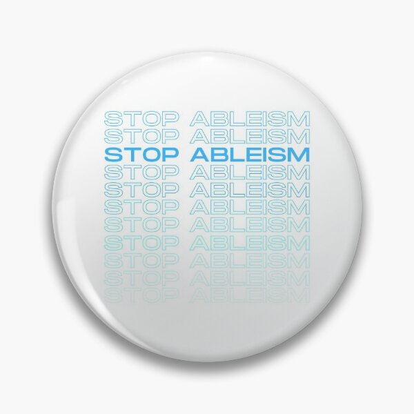 Item preview, Stop Ableism Support Autistics Autistic Pride designed and sold by Nathalie Aynié.