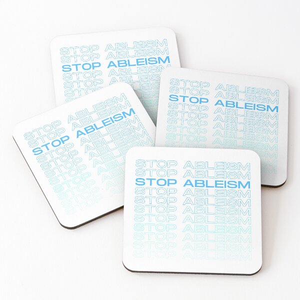 Item preview, Stop Ableism Support Autistics Autistic Pride designed and sold by Nathalie Aynié.