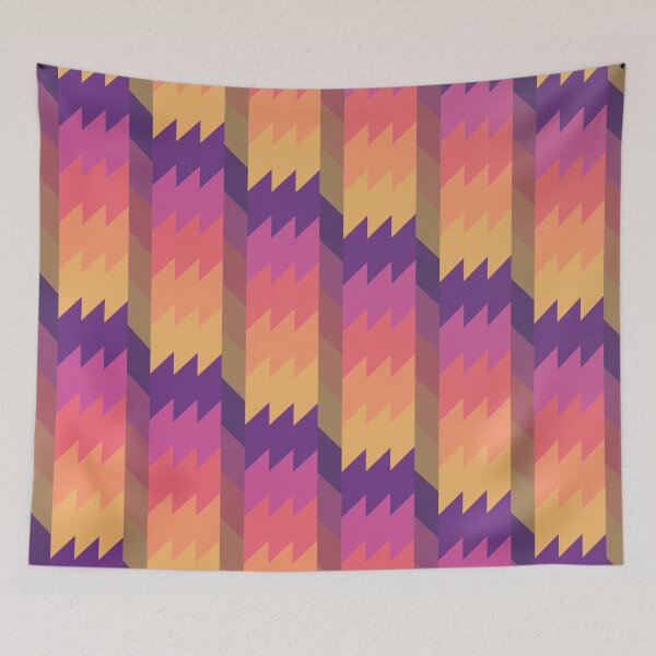 Item preview, Geometric Shader Wall - Warm Summer designed and sold by KnacKnac.