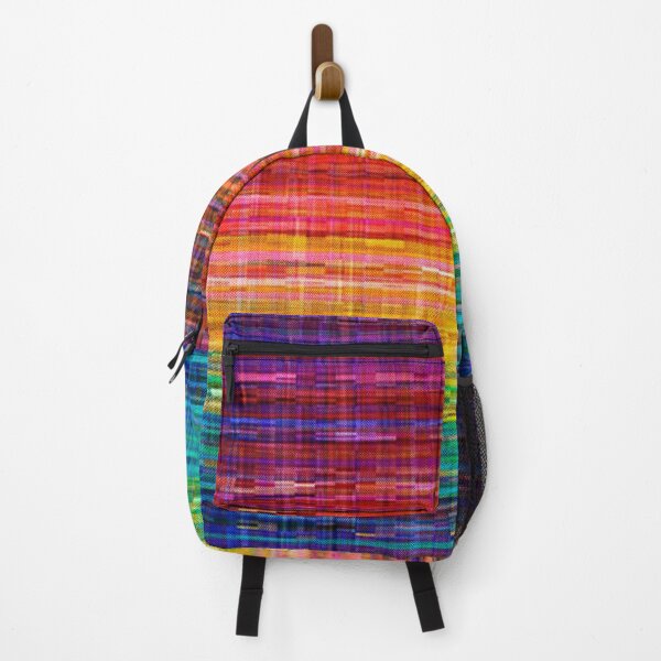 Item preview, Rainbow seamless rustique fabric pattern designed and sold by Bruno Beach.