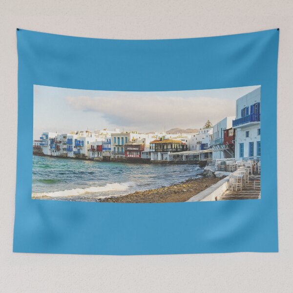 Item preview, Mykonos, Greece - Romantic Little Venice designed and sold by leemcnut.