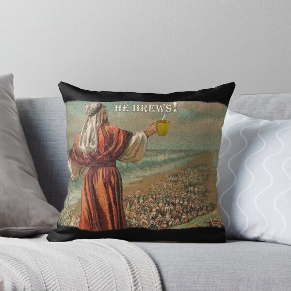 Item preview, MOSES ADDRESSES THE HEBREWS WITH COFFEE designed and sold by THE AMERICAN TEEVANGELIST.