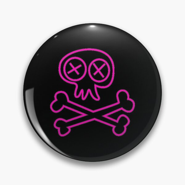 Item preview, PINK DRAWING SKULL WITH THIN BLACK EDGE 6 designed and sold by diego75bcn.