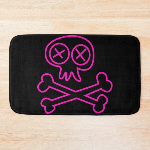 Item preview, PINK DRAWING SKULL WITH THIN BLACK EDGE 6 designed and sold by diego75bcn.