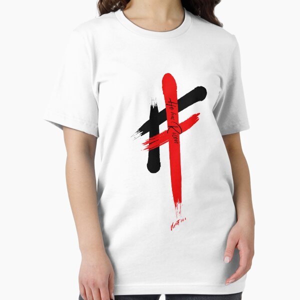Item preview, Hashtag He has Risen | He is Risen | Happy Easter Day designed and sold by GospelShirts.