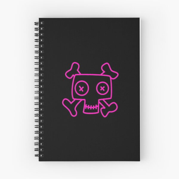 Item preview, PINK DRAWING SKULL WITH THIN BLACK EDGE 9 designed and sold by diego75bcn.
