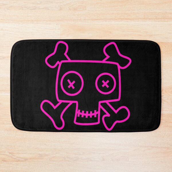 Item preview, PINK DRAWING SKULL WITH THIN BLACK EDGE 9 designed and sold by diego75bcn.