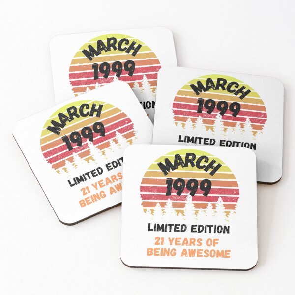 Item preview, 21 years of being awesome march 1999  designed and sold by red1one.
