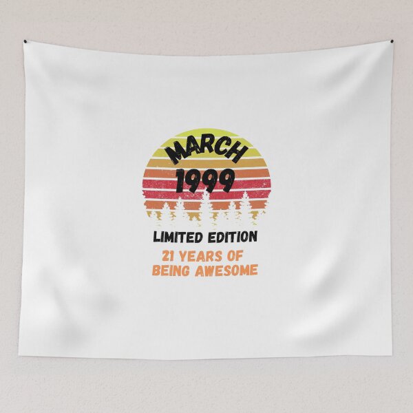 Item preview, 21 years of being awesome march 1999  designed and sold by red1one.