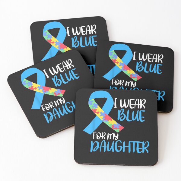 Artikelvorschau, I Wear Blue For My Daughter Autism Awareness Men Women T-Shirt entworfen und verkauft von Lukifo-Driven.