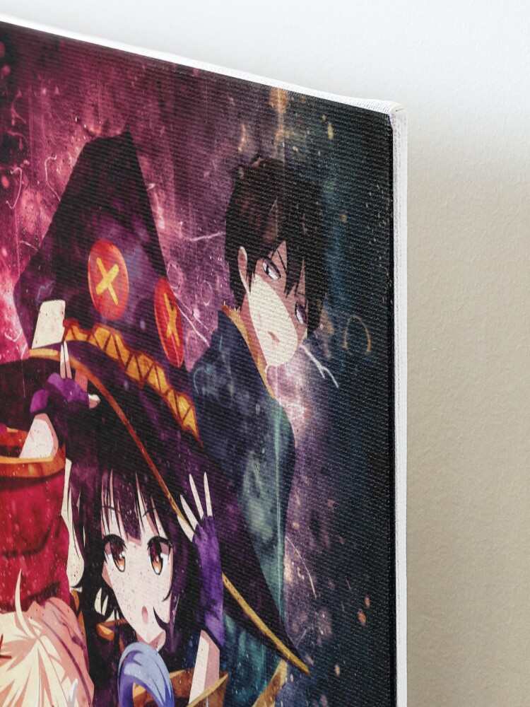 Konosuba Megumin Aqua Darkness Kazuma Sato Photographic Print for