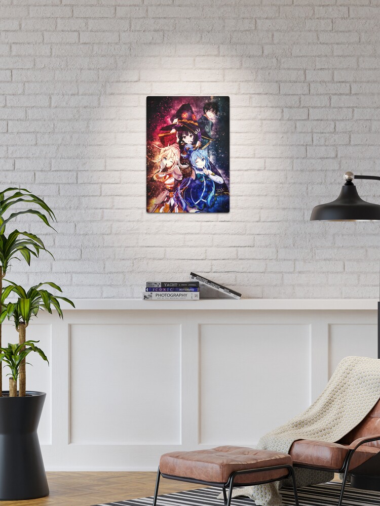 Anime Manga Cute Konosuba Sato Kazuma R8 Poster Painting Canvas Prints  Bedroom Large home decor Wall Art Picture canvas wall 08×12inch(20×30cm) :  : Home