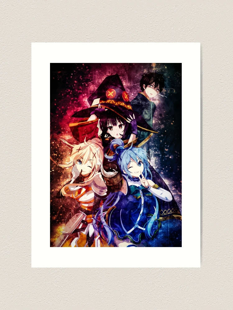 My Favorite People Light Novel Sato Kazuma Konosuba Gift For Fan Wood Print  by Mizorey Tee - Fine Art America