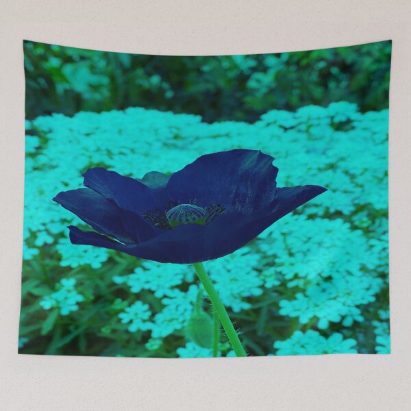 Item preview, BLUE CLASSIC POPPY designed and sold by suryaperi.